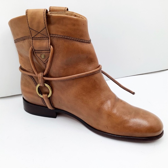 {Corso Como} Leather Ankle Boots - Picture 3 of 16